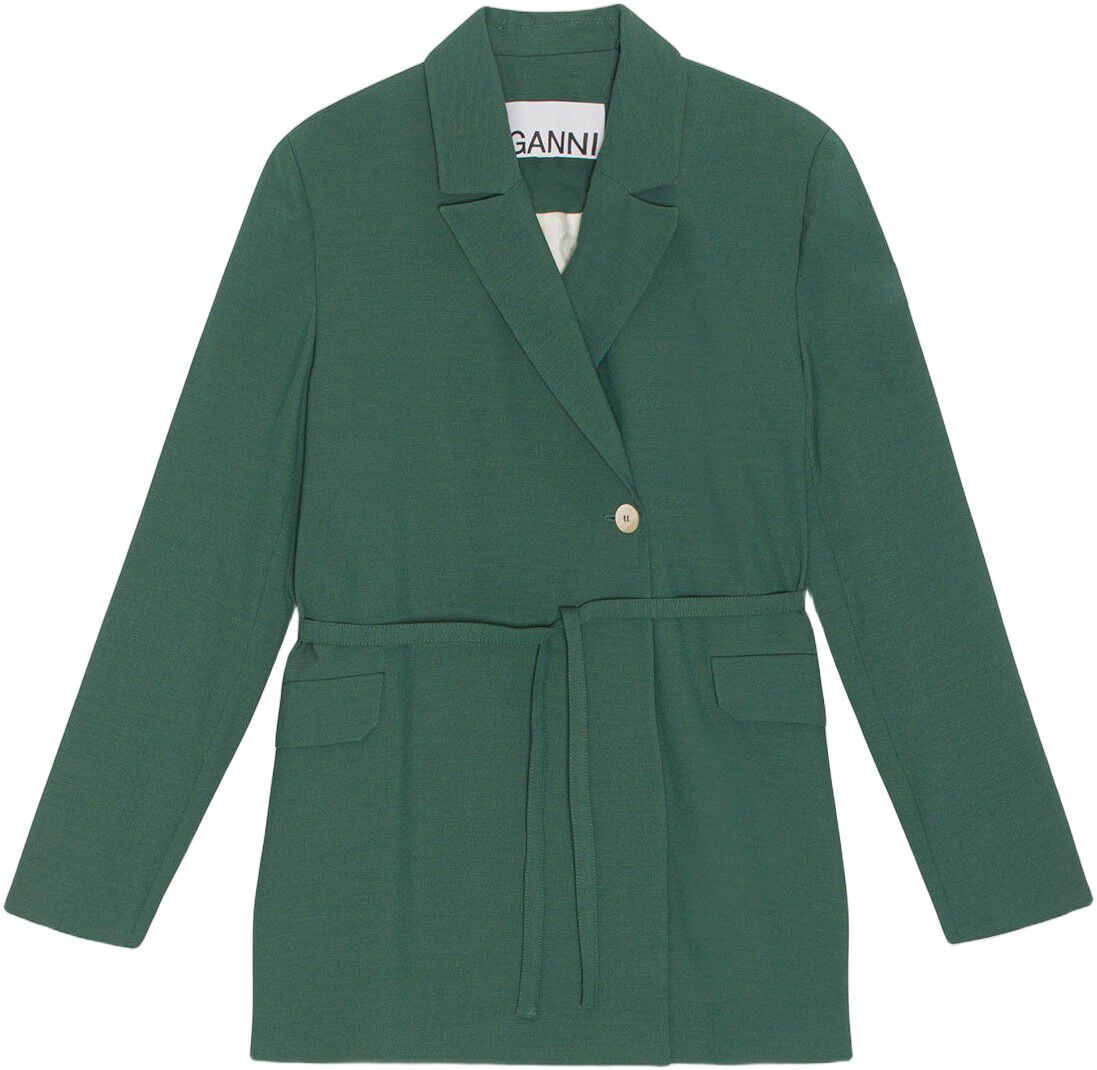 Drapey Melange Blazer