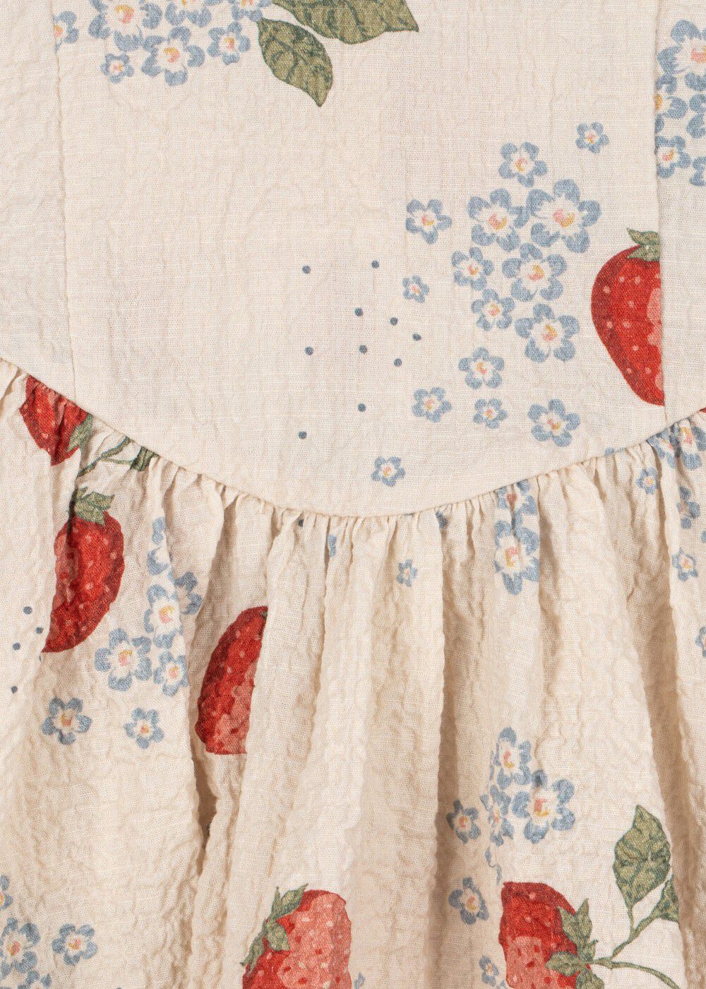 AVA SS BOW DRESS GOTS