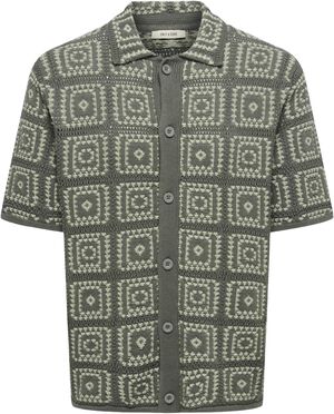 ONSBART RLX 5 SS SHIRT KNIT NOOS