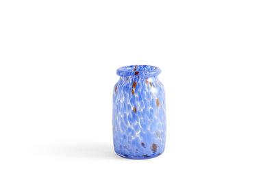 Splash Vase Roll Neck-Medium-Blue