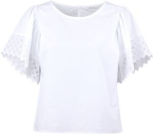 Leona Blouse, Wide Slv