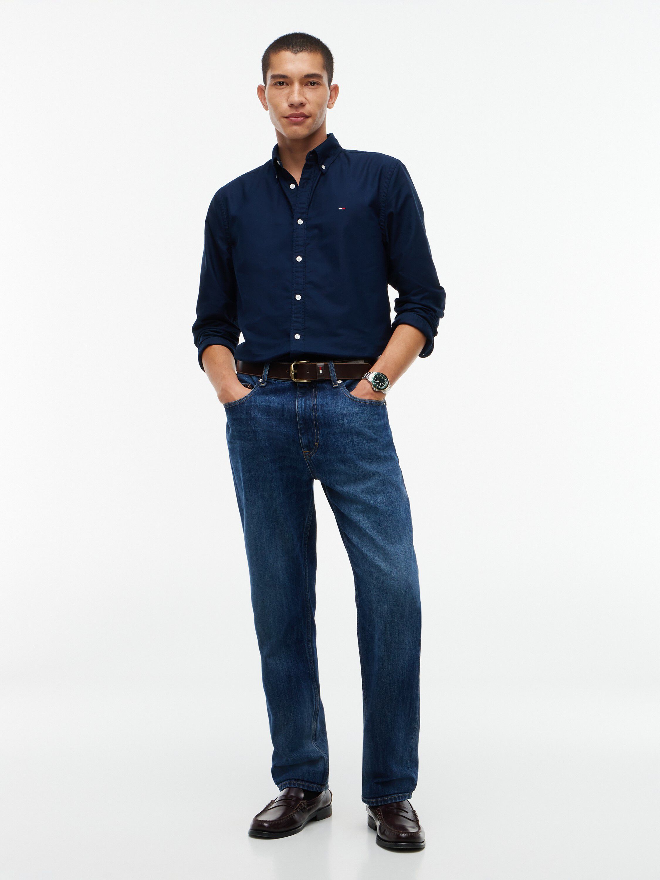 TJM REG OXFORD SHIRT EXT