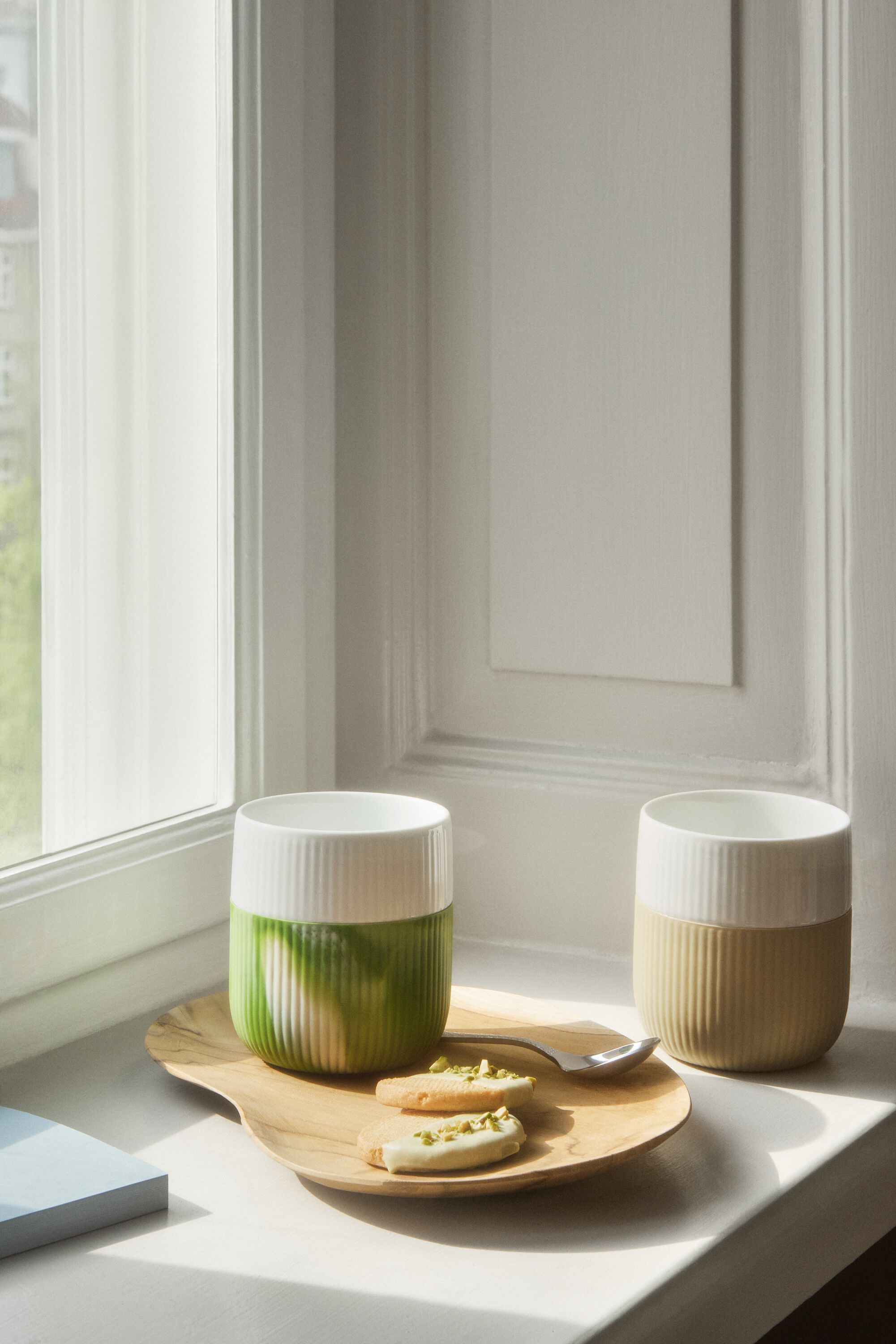 Contrast Marble, Green Grass