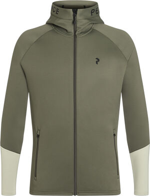 M Rider Mid Zip Hood-PINE NEEDLE-LI