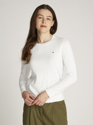 CO JERSEY STITCH C-NK LS SWT