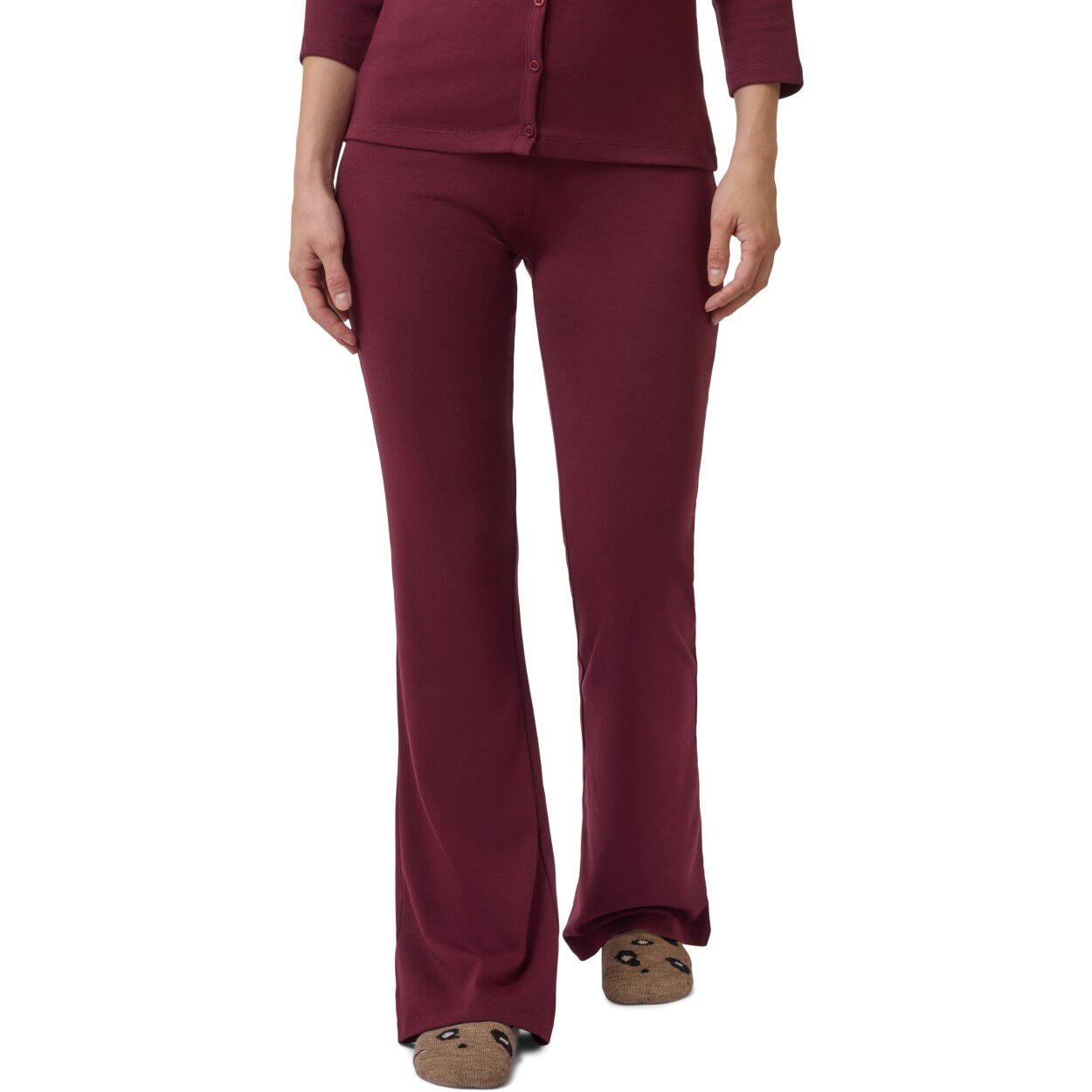 FIR SOFT STRETCH W FLARE PANTS