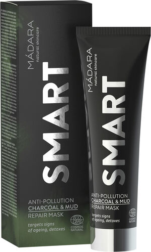 SMART Anti-Pollution Charcoal & Mud Repair Mask 60 ml.