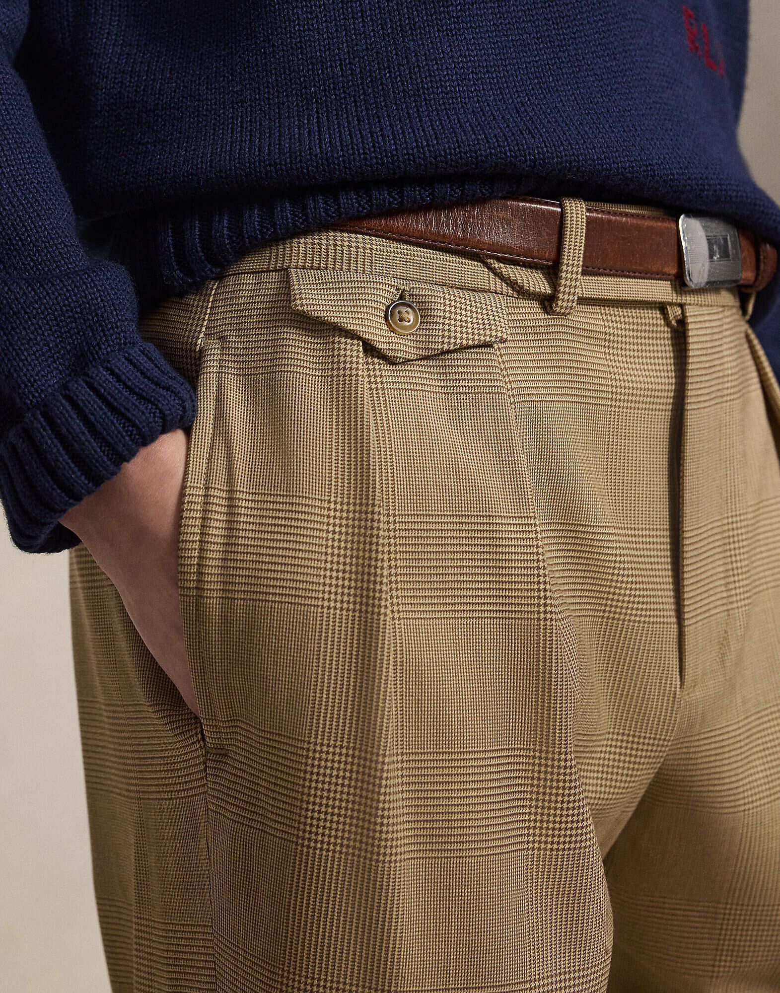 Performance Stretch Wool-Blend Trouser