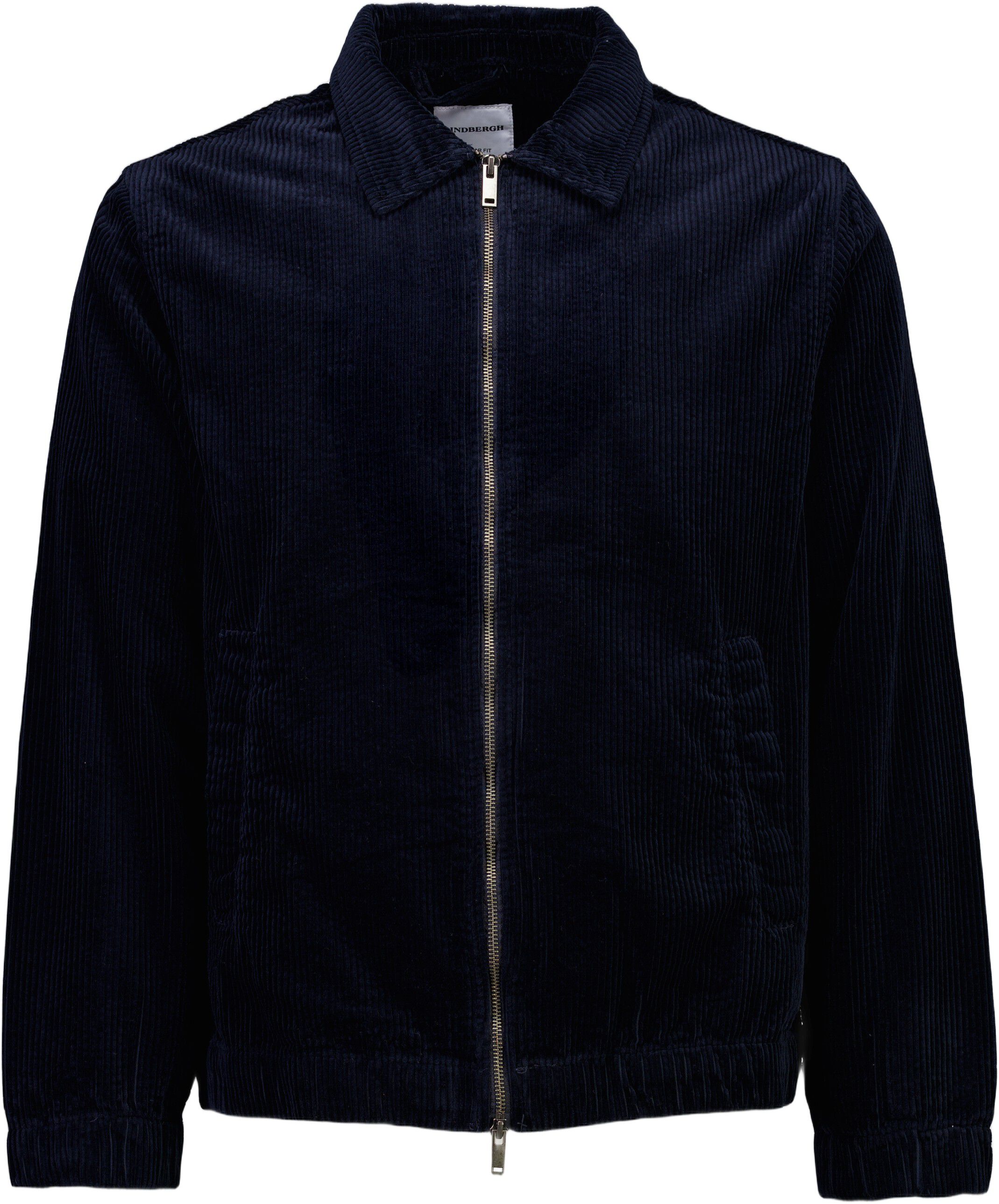 Corduroy zip jacket