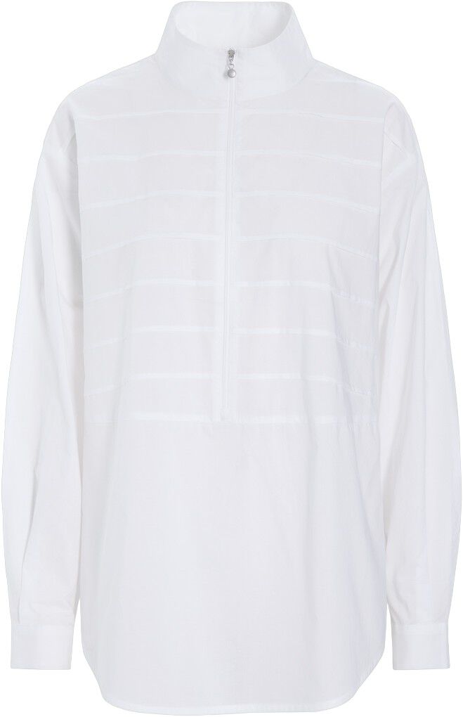 Core cotton pintuckskjorte