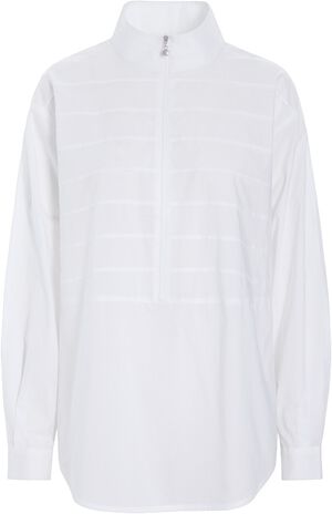 Core cotton pintuckskjorte