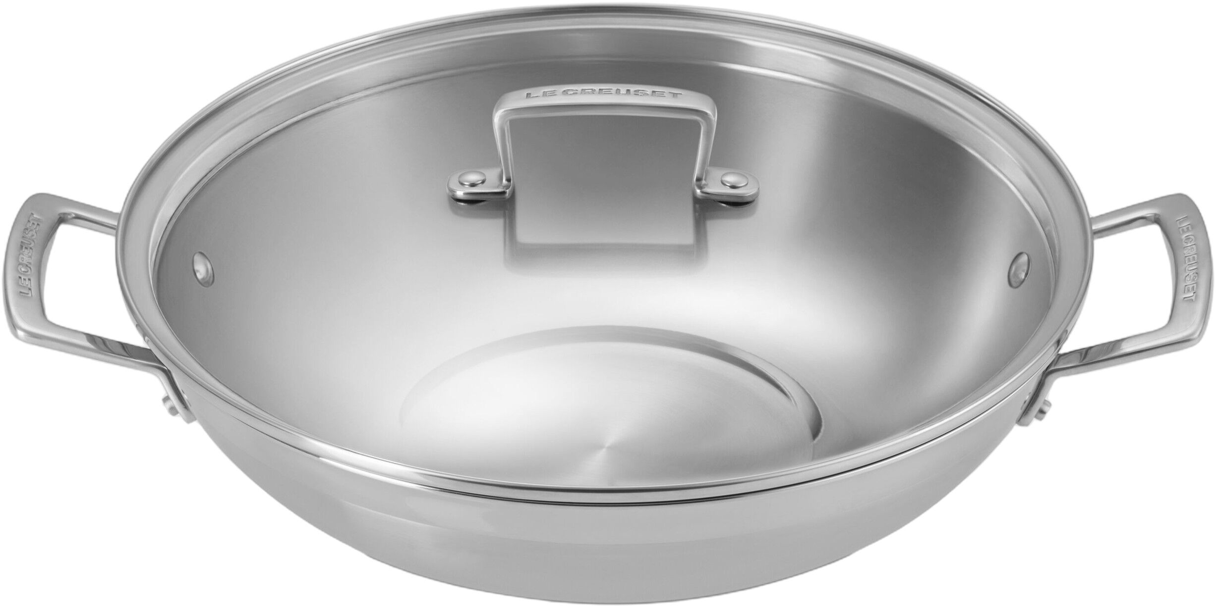 3Ply Wok m/ glasl&aring;g 30 cm