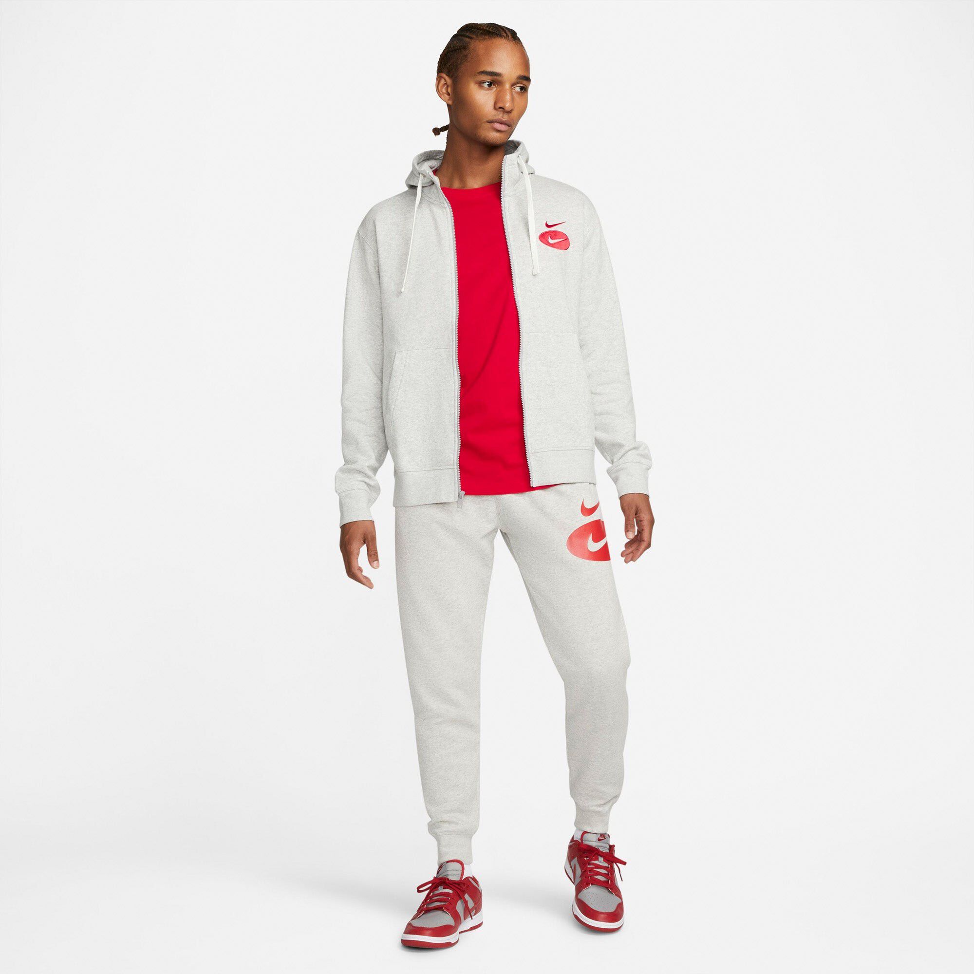 Sportswear Swoosh League Fleece h&aelig;ttetr&oslash;je