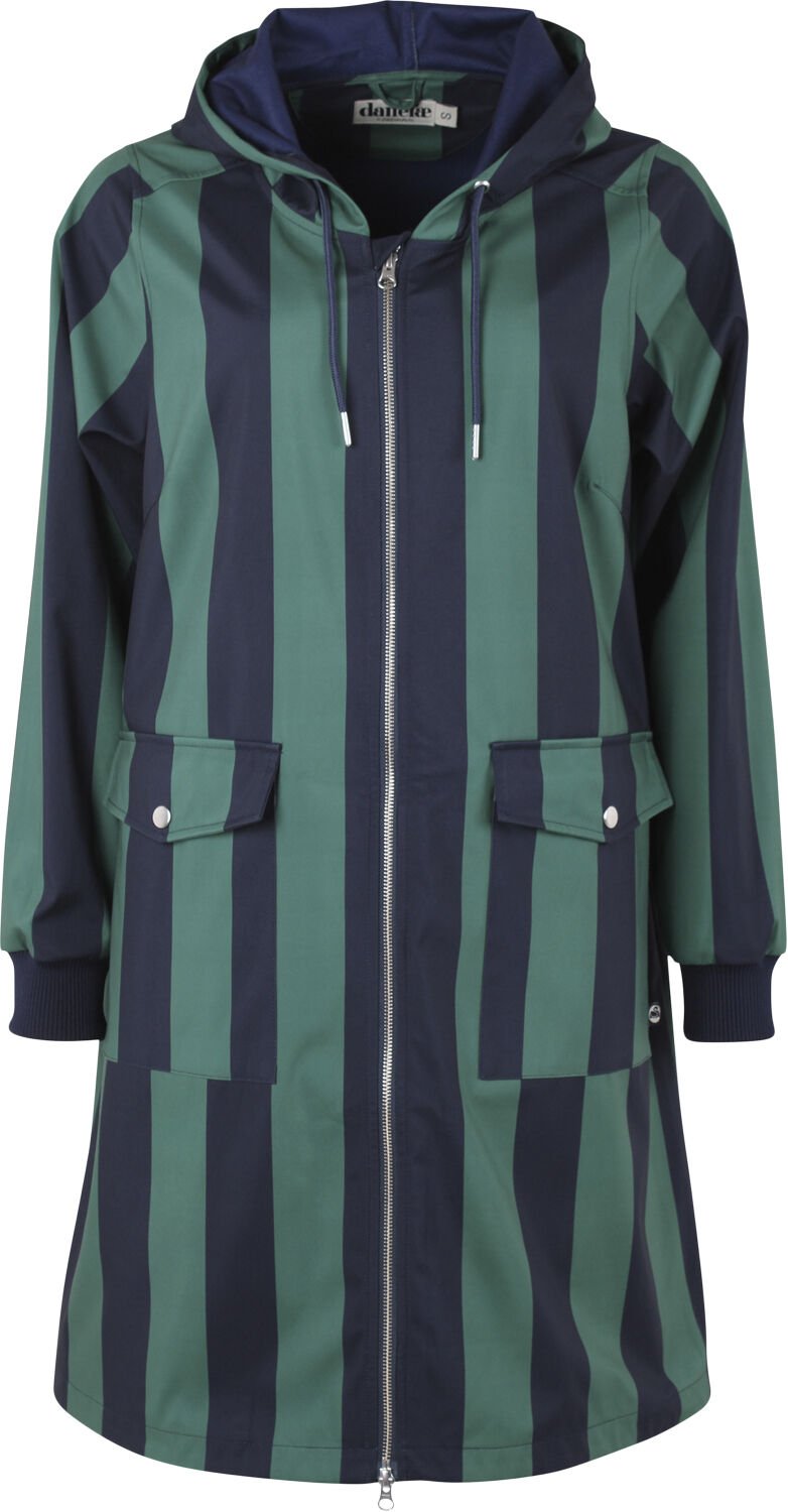 Danemarselisborg Brushed Shell Parka Dk Navy/Verde