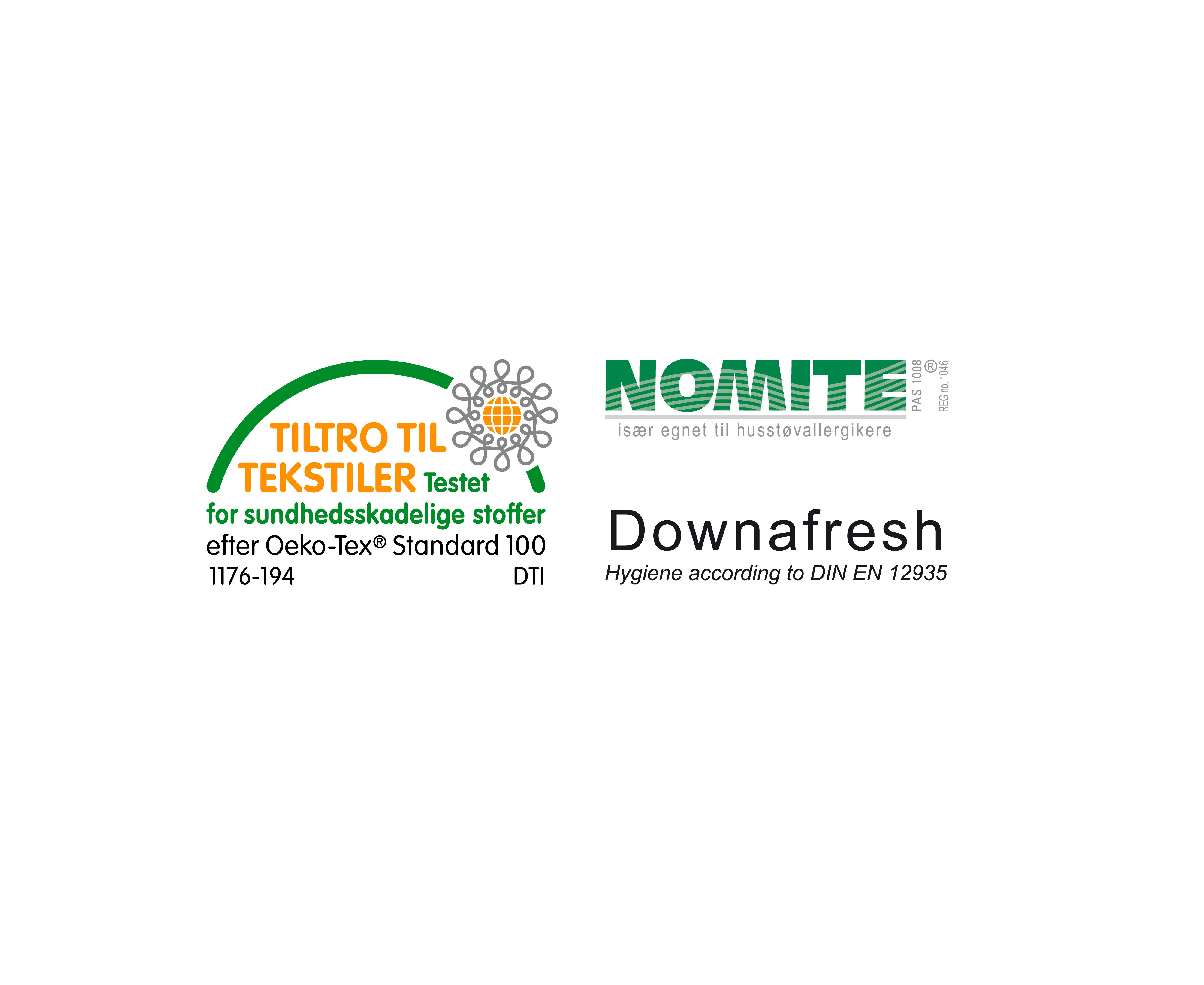 Hovedpude europ&aelig;iske dun