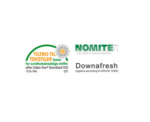 Hovedpude europ&aelig;iske dun