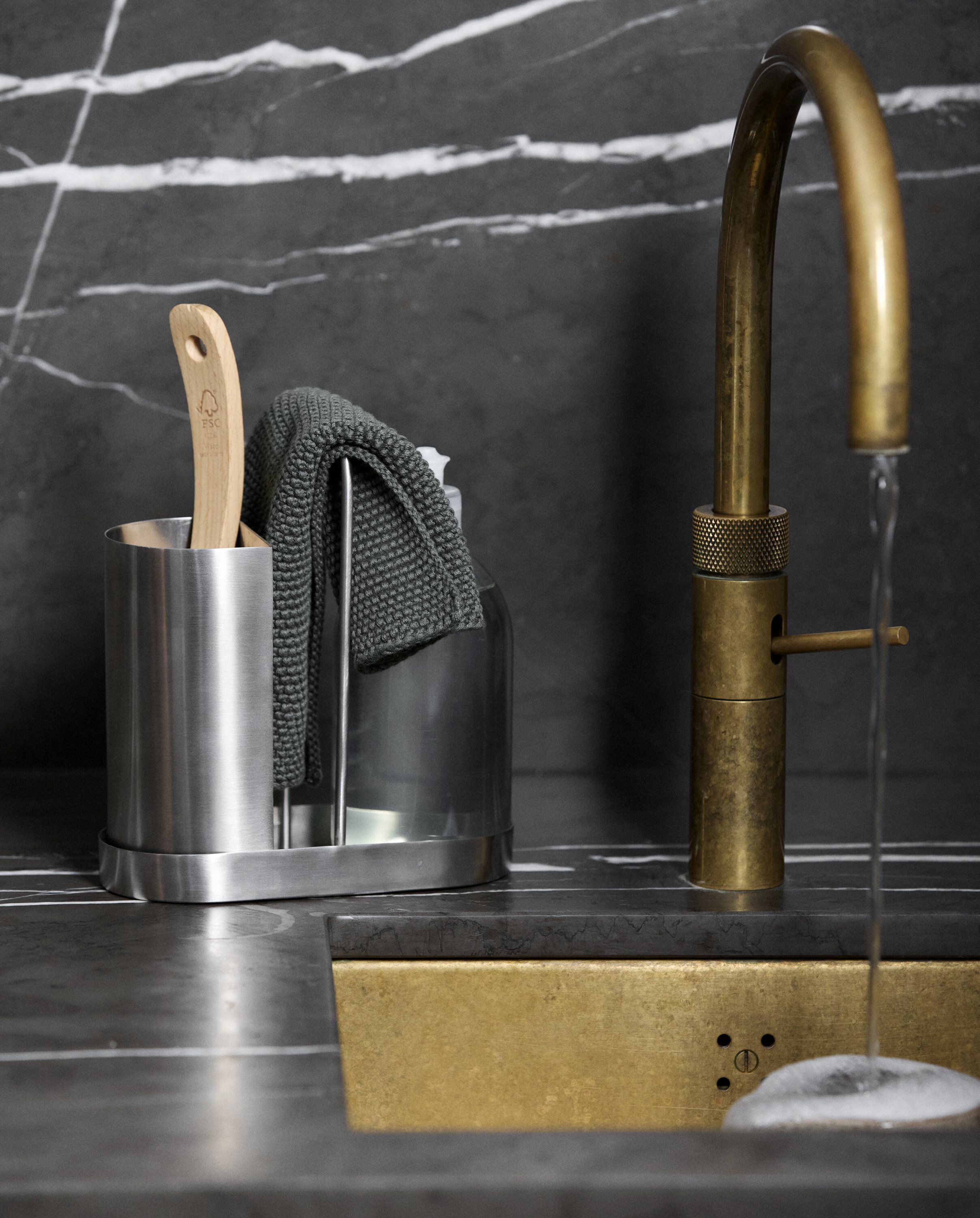 KAKI dishwashing kit - chrome finish