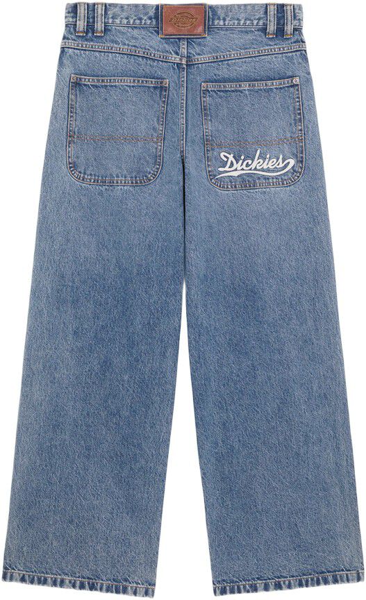 LOOSE WAVE DENIM RINSED BLUE W/ FAD