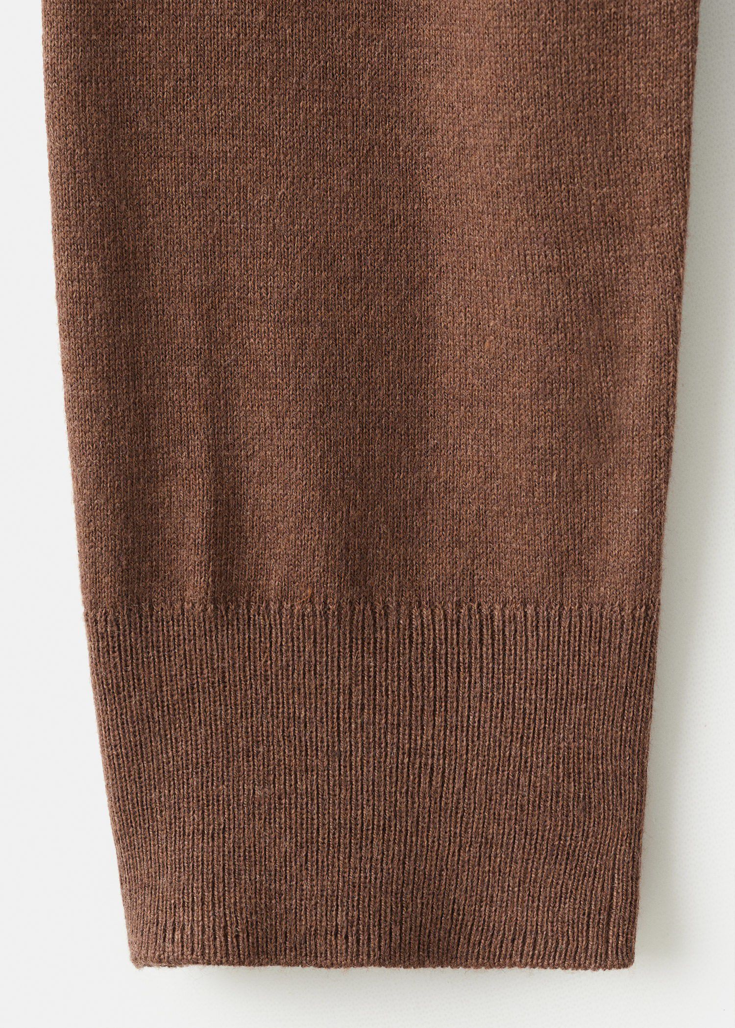 Fine-knit crew-neck sweater
