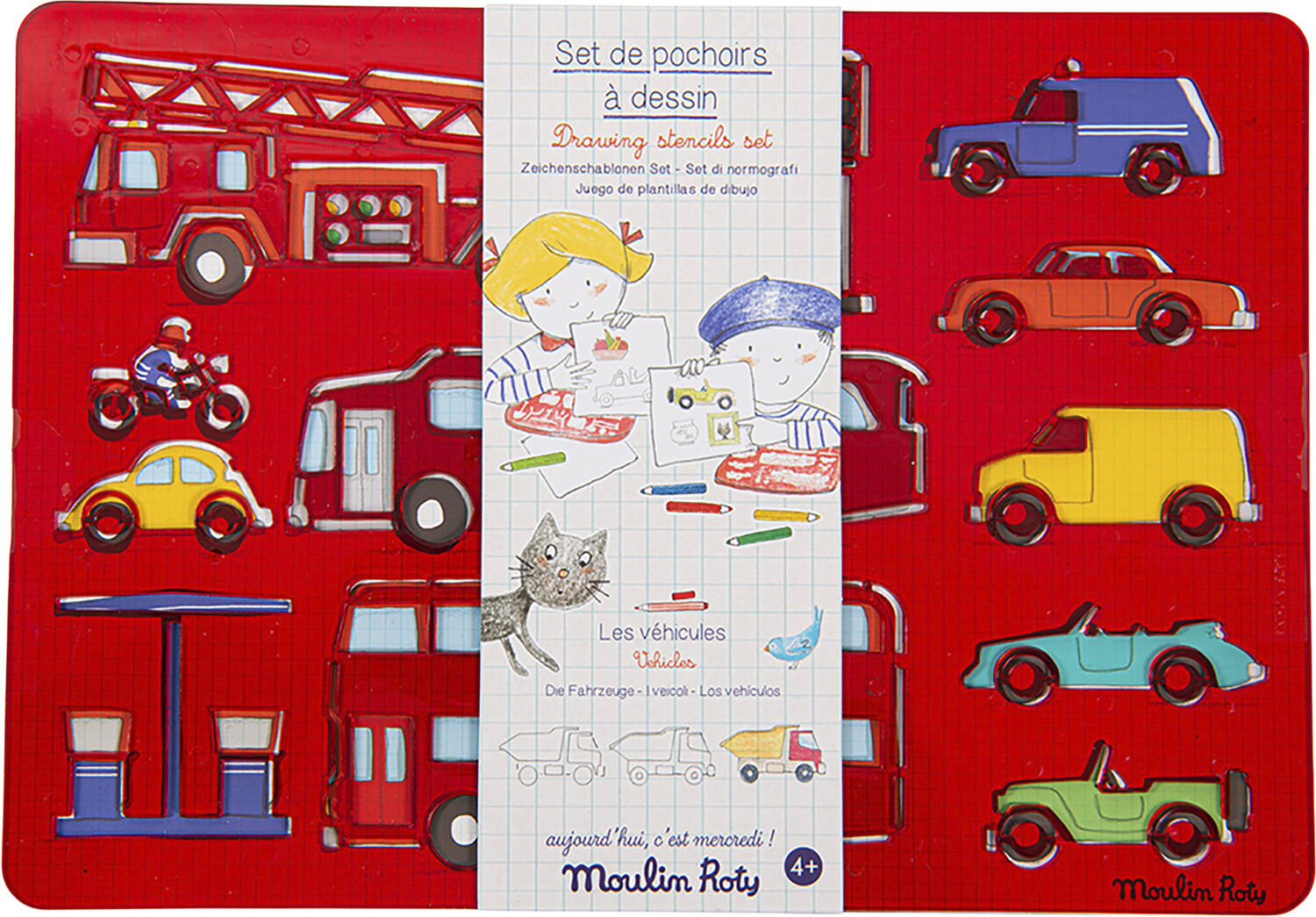 Moulin Roty - Stencil - K&oslash;ret&oslash;jer