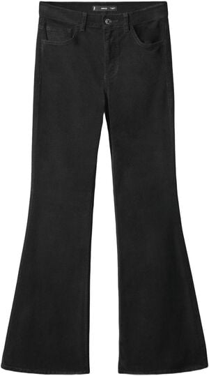 Velvet flared jeans
