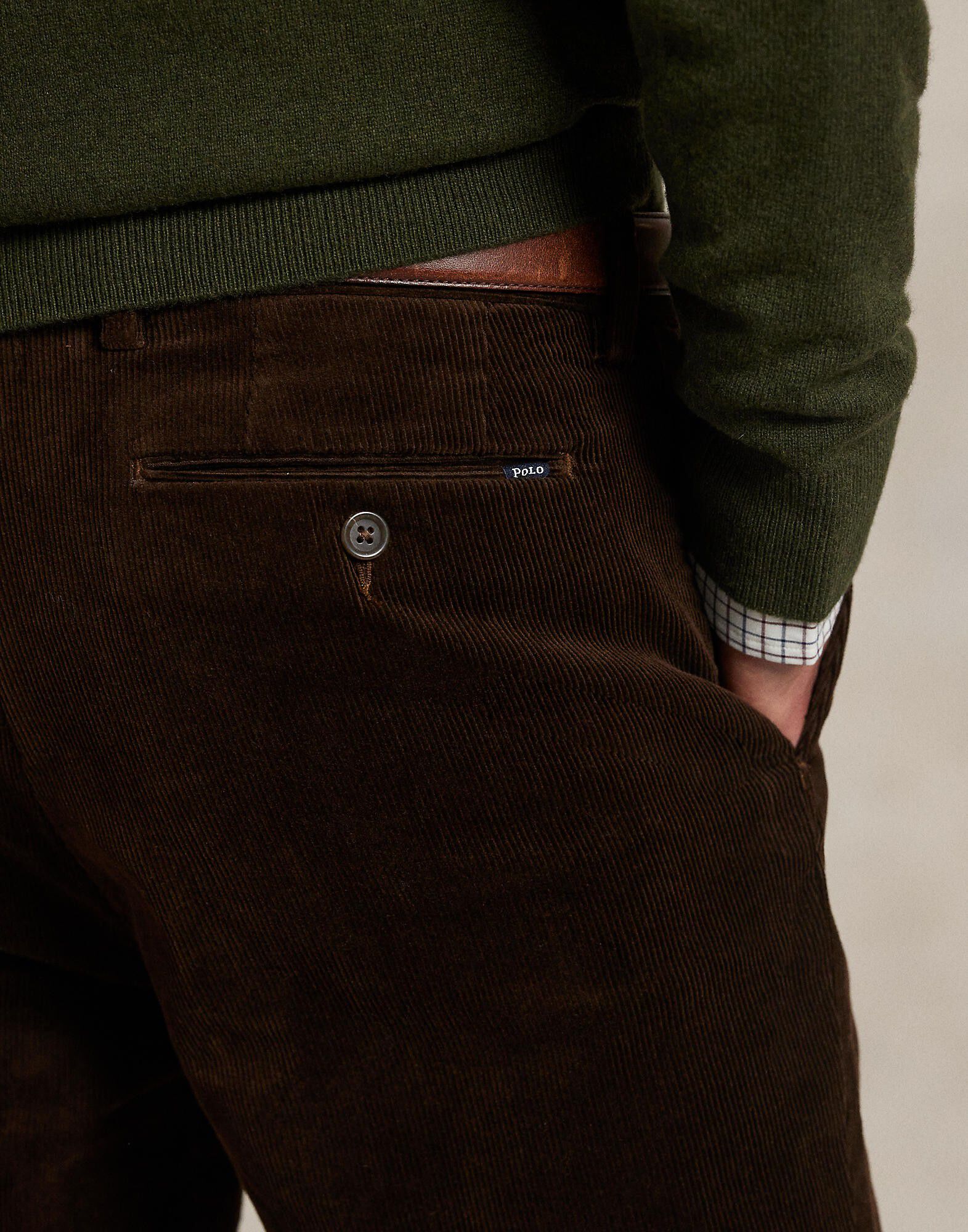 Andover Slim Fit Stretch Corduroy Pant