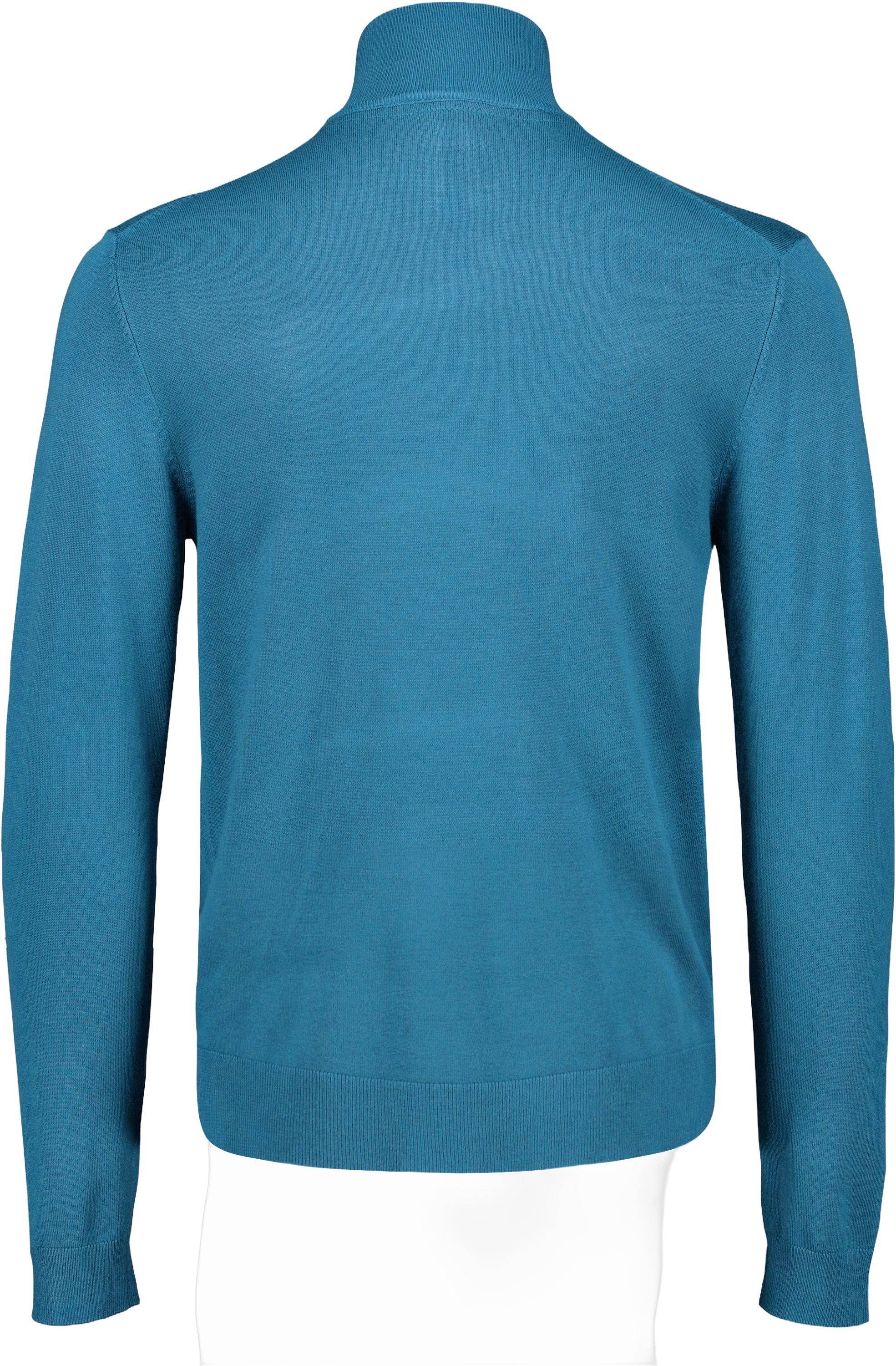 Ecovero half zip L/S knit