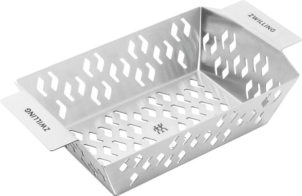 BBQ+ Grillkurv S Sølv Rektangulær