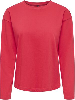 ONLNEW SOPH L/S O-NECK SOLID TOP CS