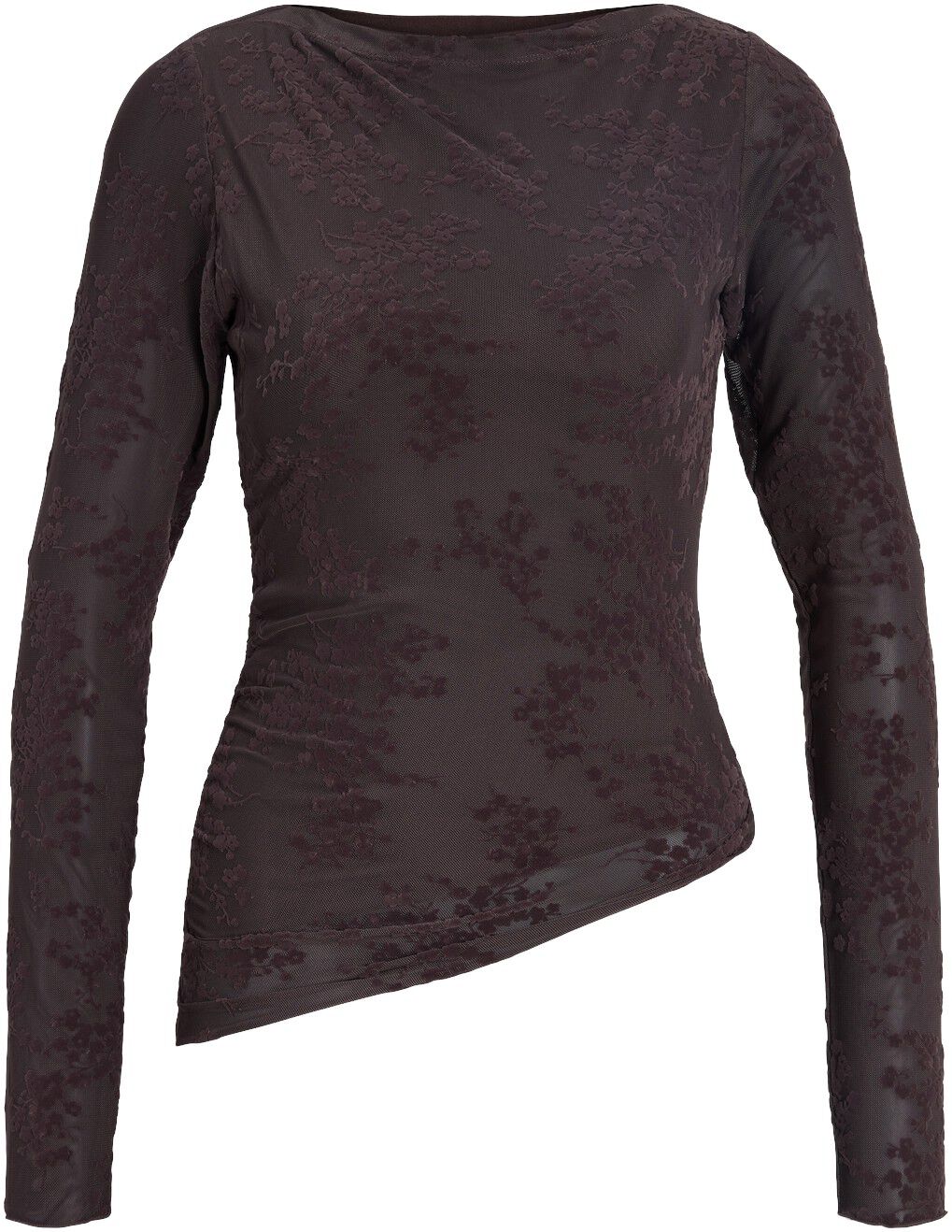 Jxjana Flock Assy Ls Top Wvn
