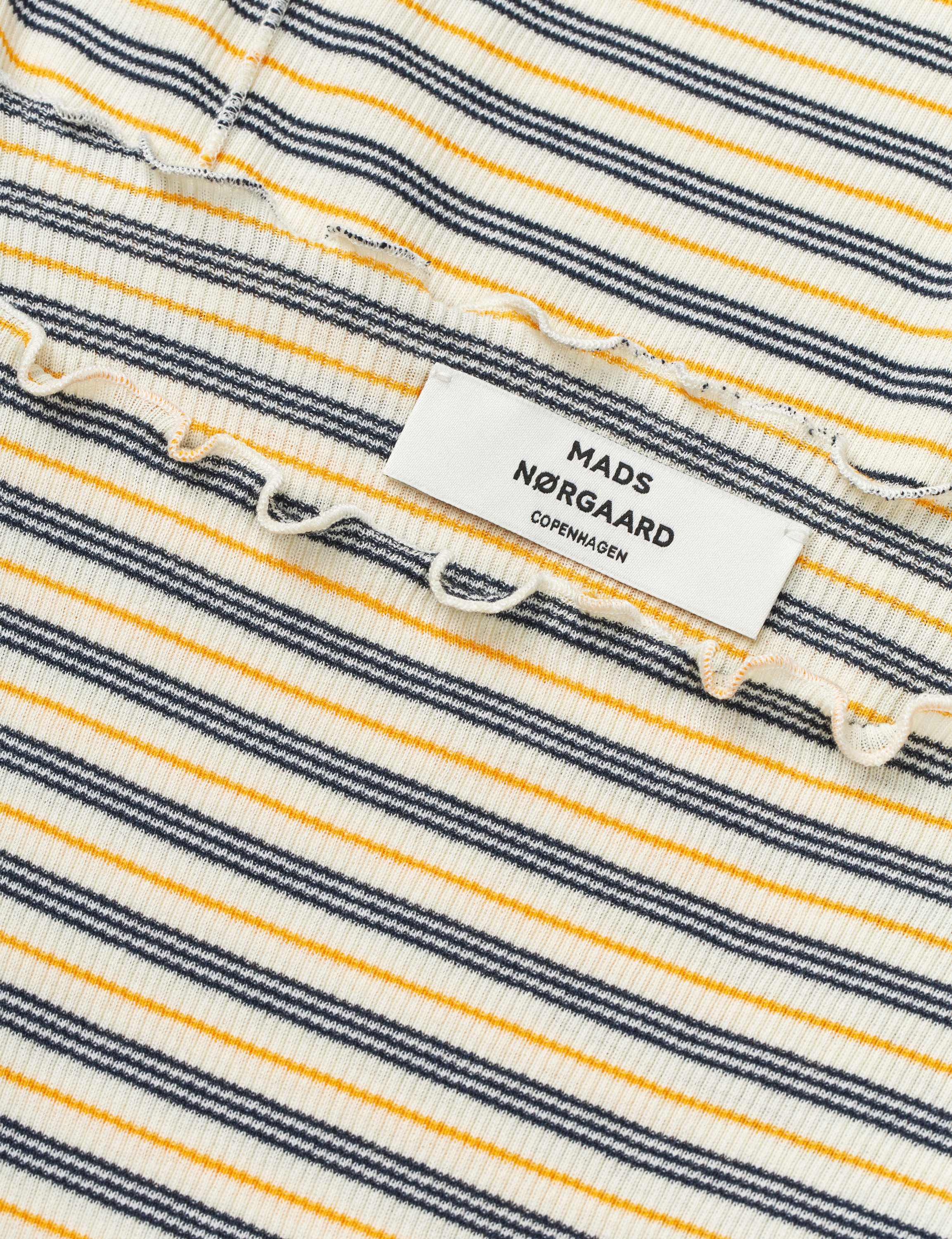 2x2 Cotton Stripe Siri Top