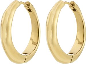 HARRISON hoops gold-plated