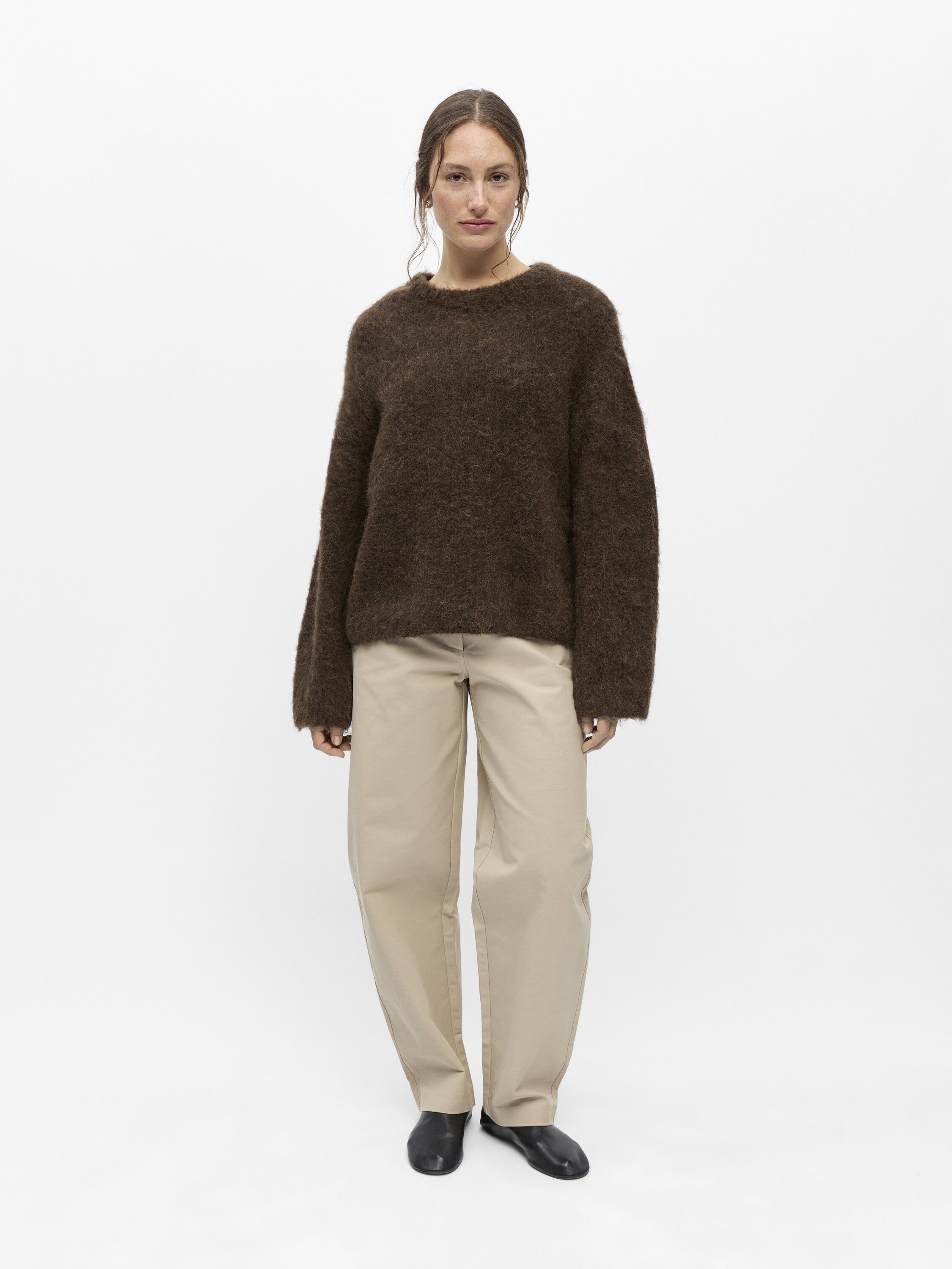 Objharry L/S Lo Knit Pullover Noos