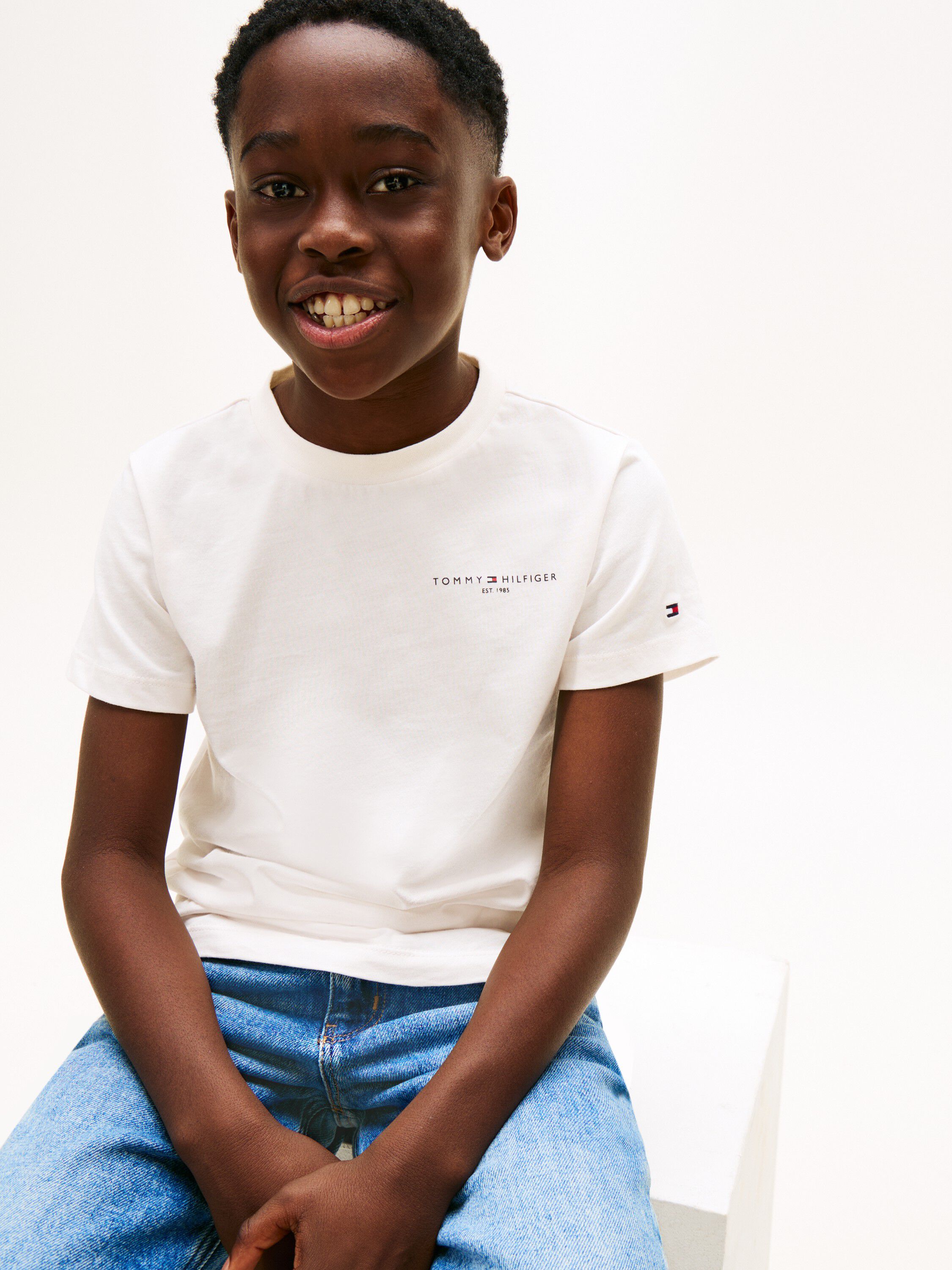 Logo Jersey Crew Neck T-Shirt