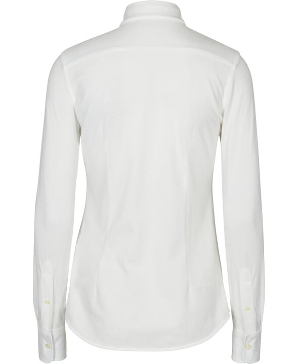 Knit Cotton Oxford Shirt