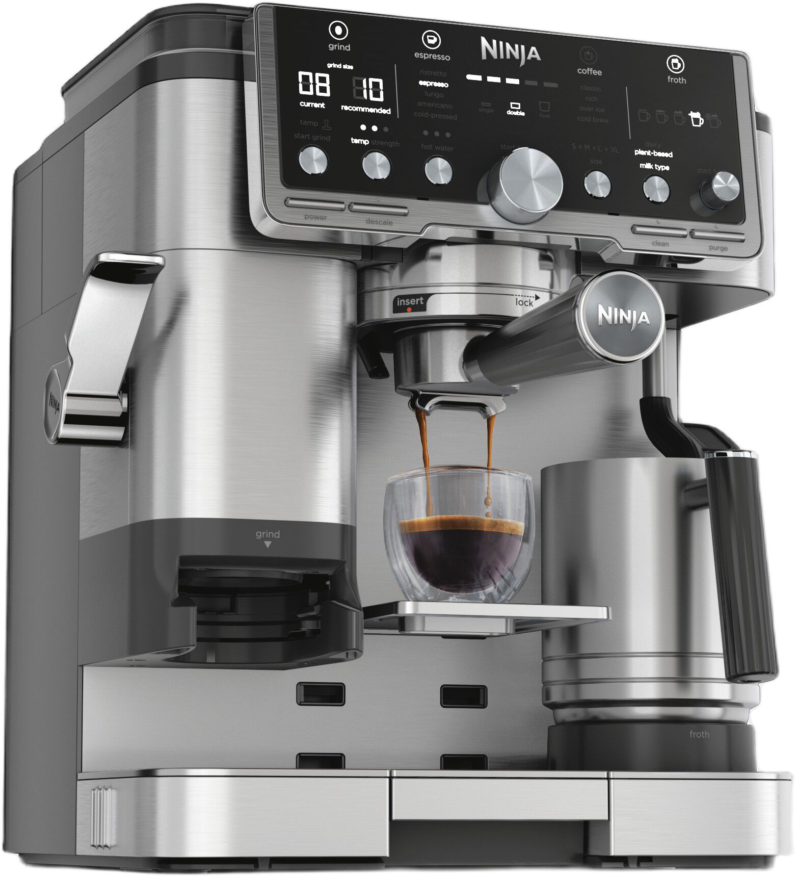 NINJA LUXE CAF&Eacute; PRO SERIES 3-I-1 ESPRESSOMASKINE