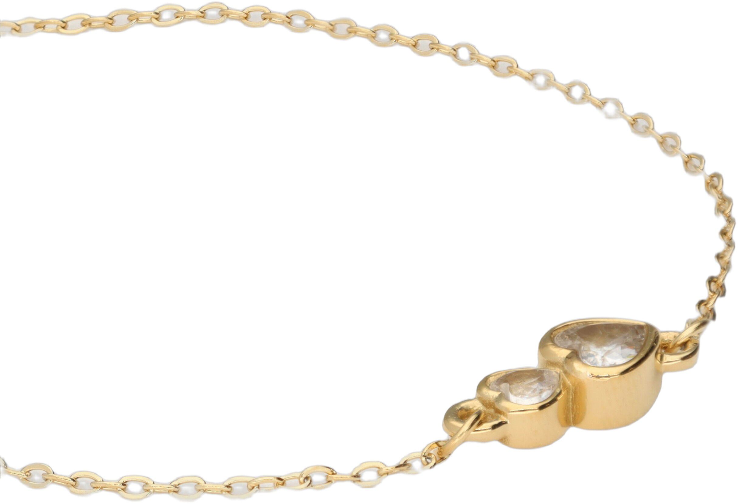 Bracelet set two hearts