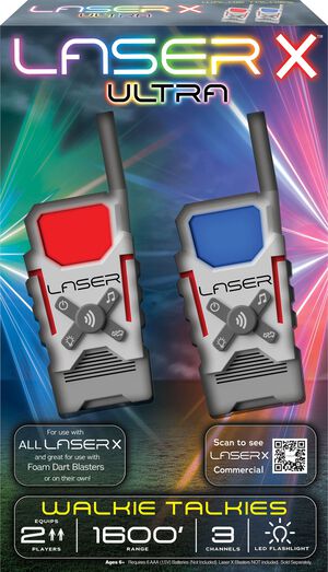 Laser X walkie Talkie