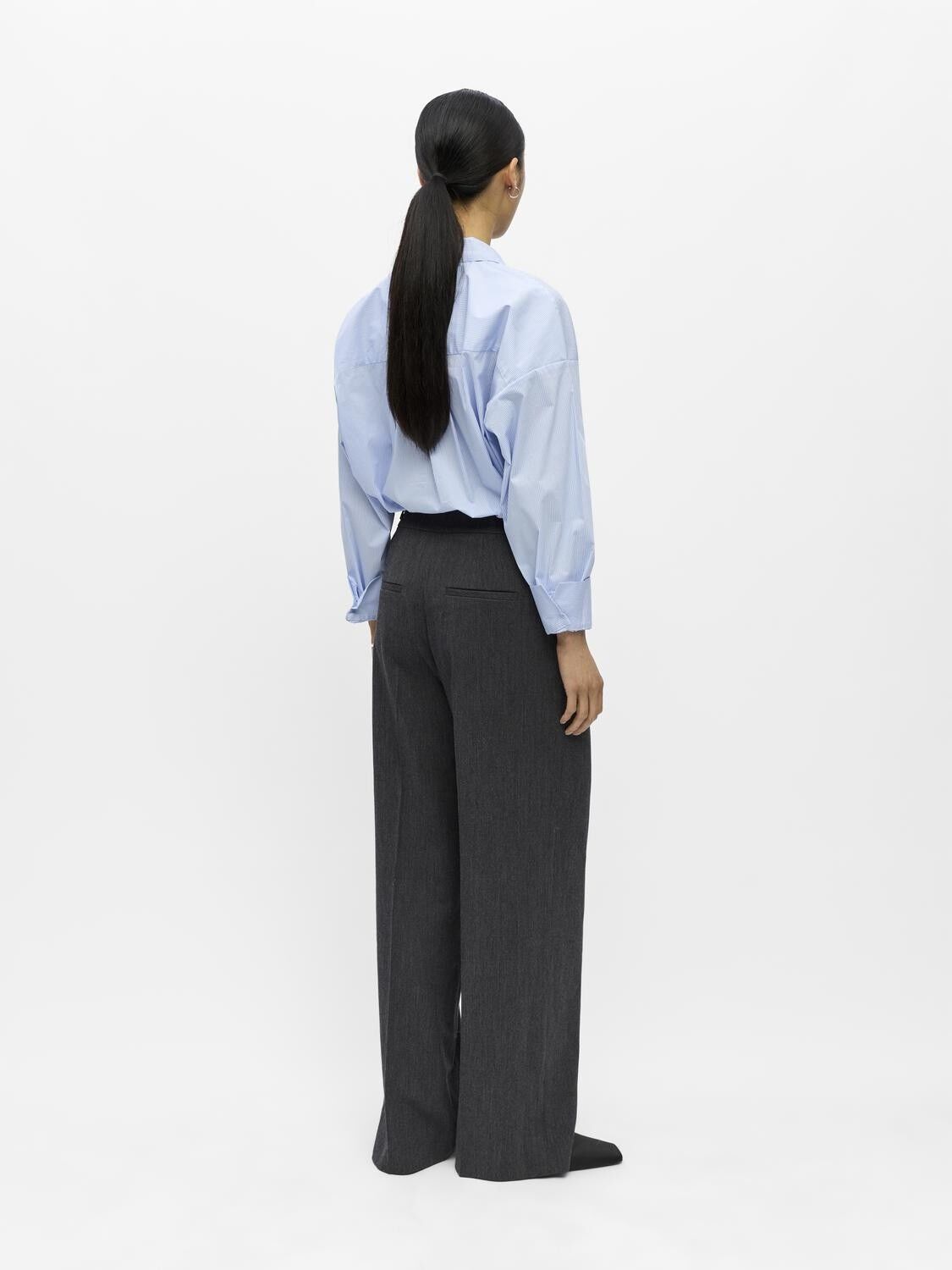 OBJKAMMY MW WIDE PANTS NOOS