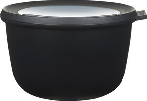 Skål m/låg Cirqula 1000 black