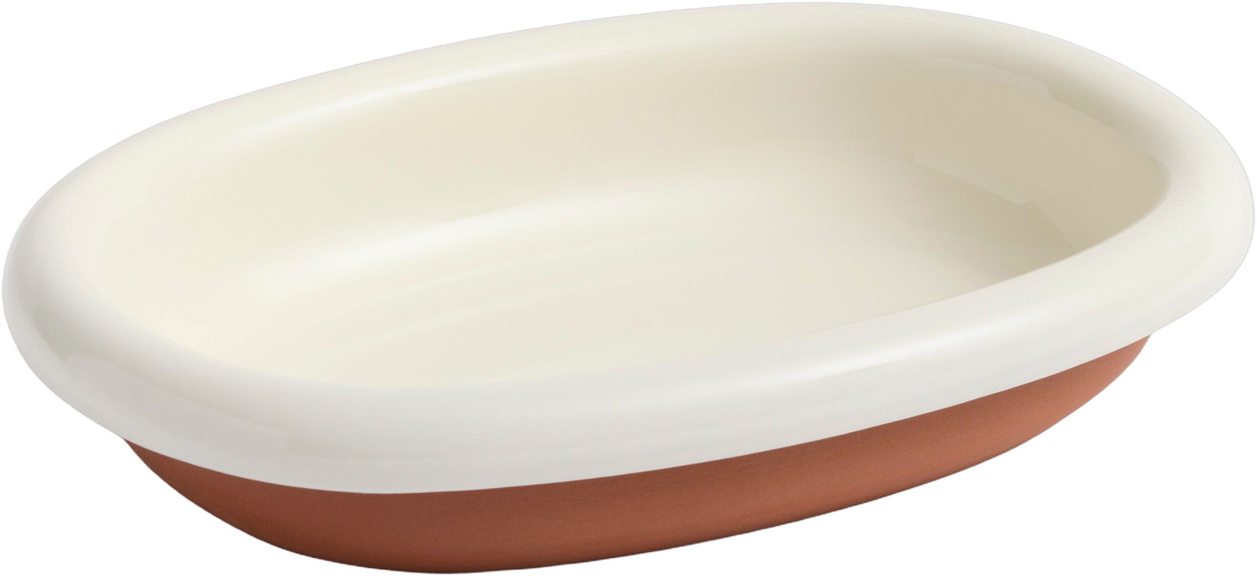 Barro Oval Dish-Small-Off-white