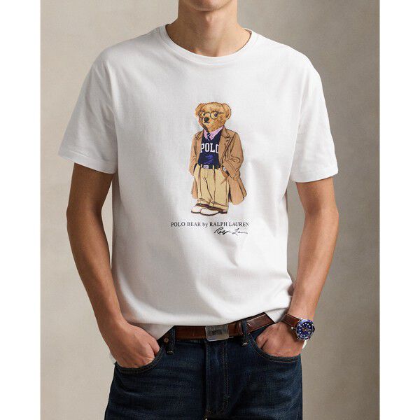 Custom Slim Fit Polo Bear Jersey T-Shirt