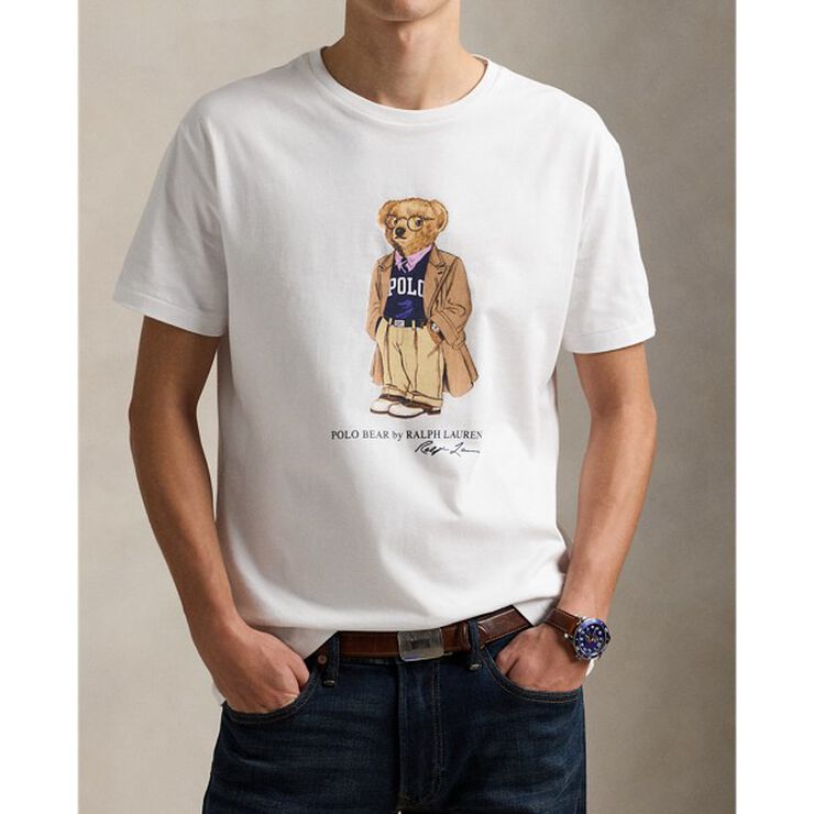 Custom Slim Fit Polo Bear Jersey T-Shirt