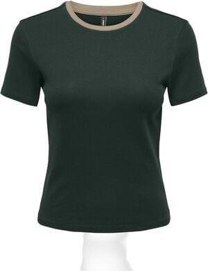 ONLBINA S/S SHORT TOP SOLID OS CS J