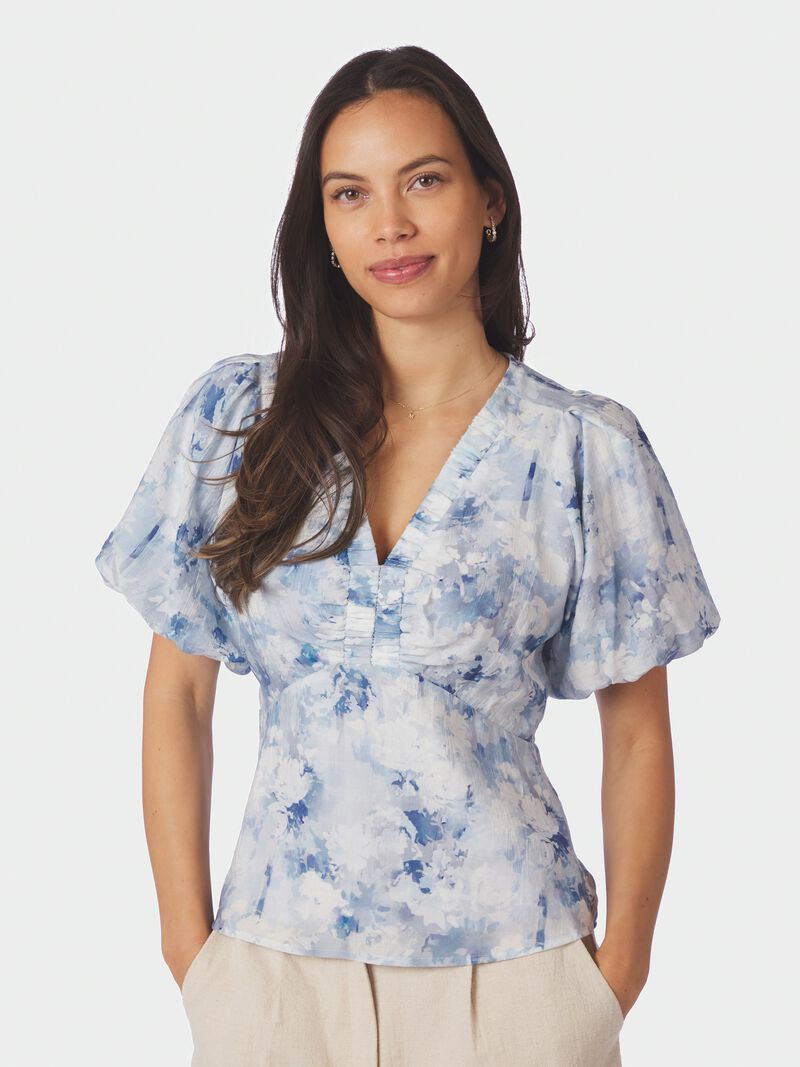 Irina Floral Fusion Blouse