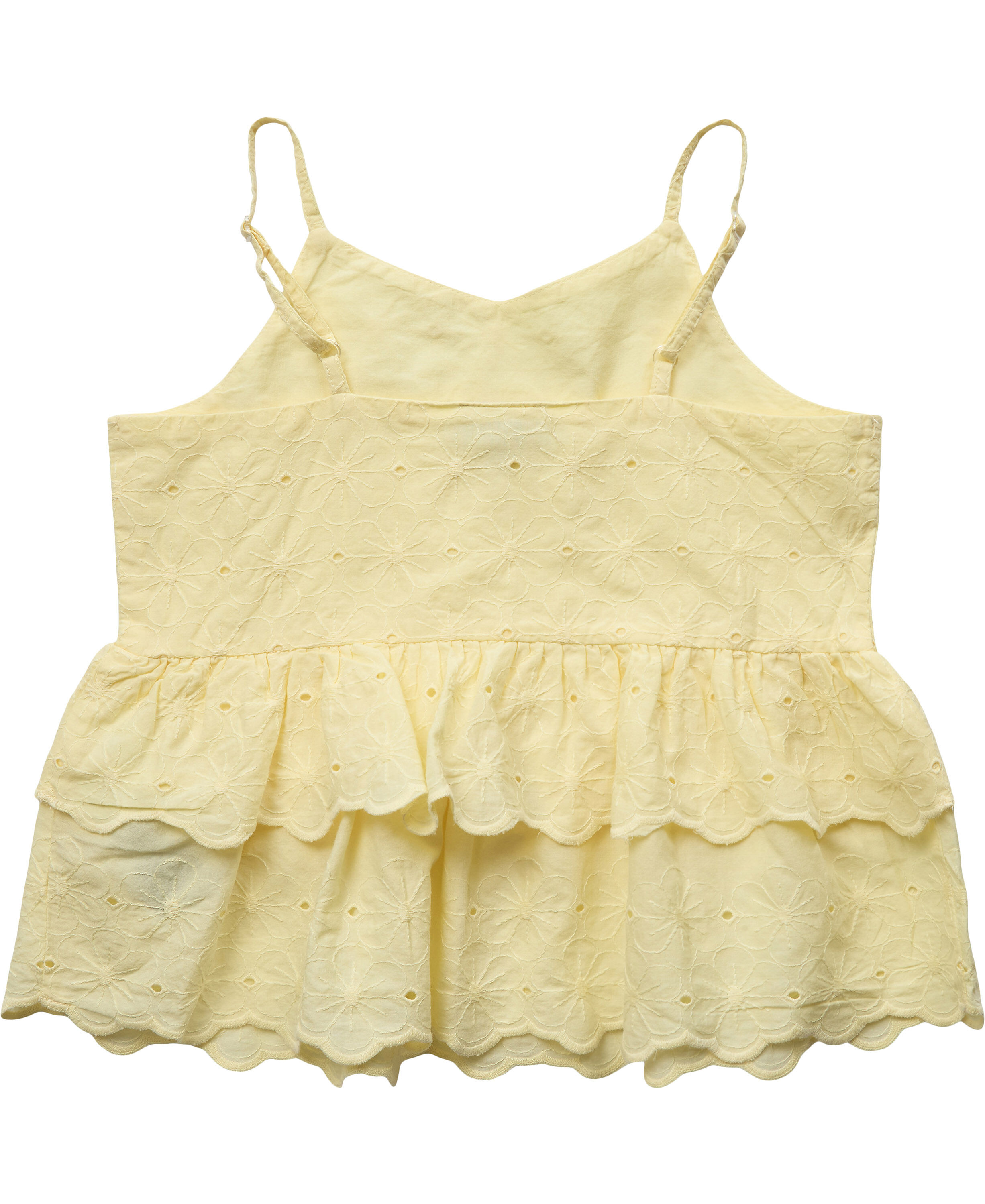 KOGSHERRY STRAP EMB TOP WVN