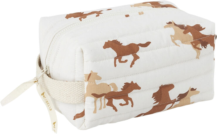 Quilted Toiletry Bag - Wild at Heart