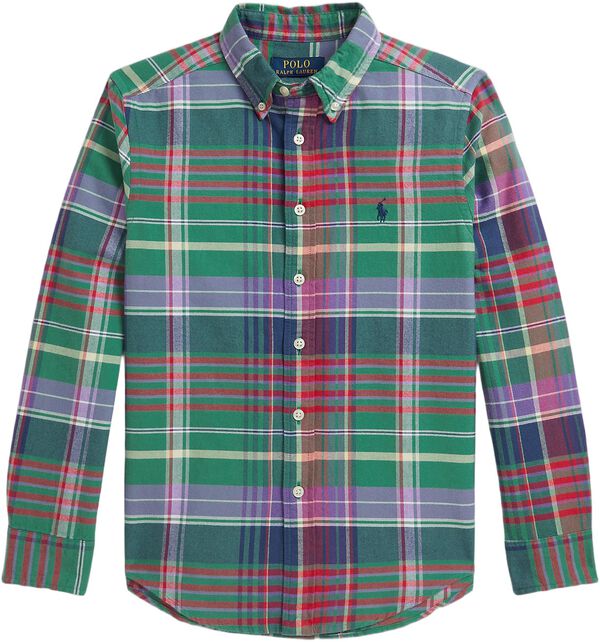 BRUSHED OXFORD-WVN-SHIRT