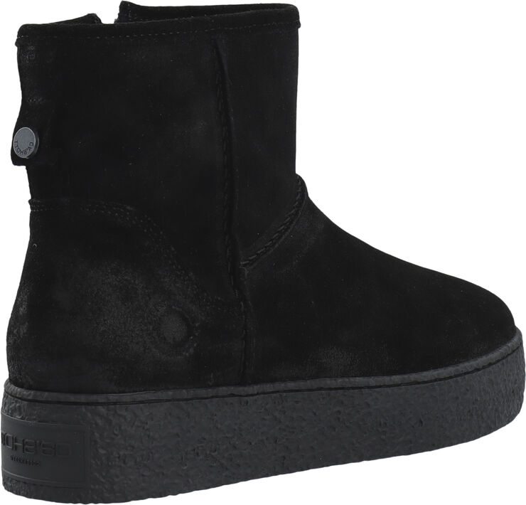 CASCAMILLA Boot W. Inside Zip Warm Lining Oil Suede