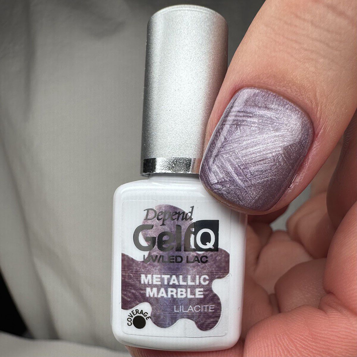 GeliQ Metallic Marble Lilacite